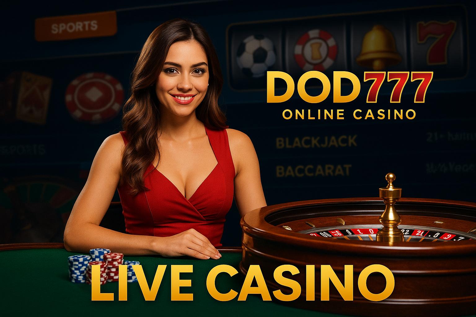 O DOD777 Live Casino lança promoções regularmente