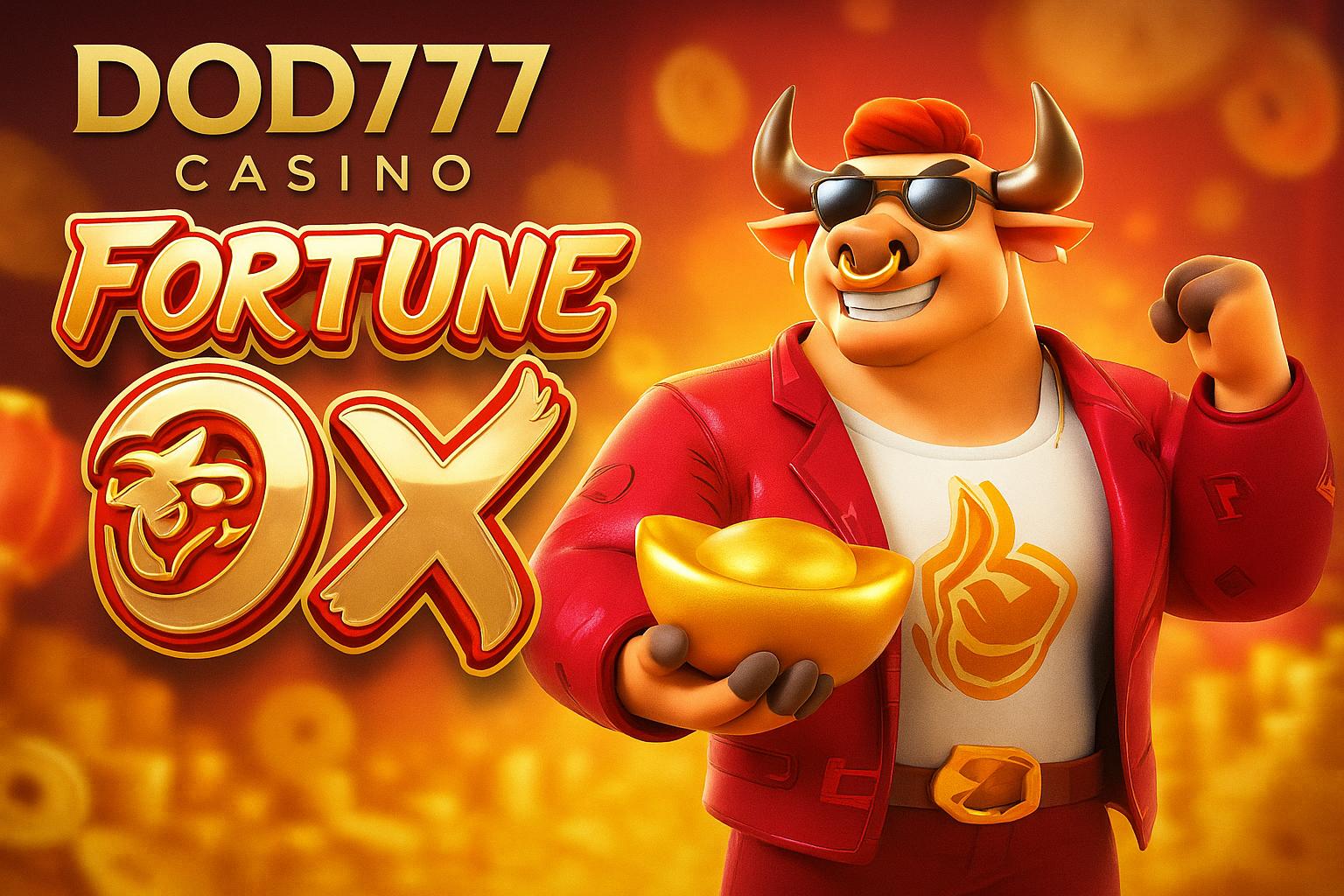 Fortune Ox no DOD777 - Aposte Agora e Reivindique Seus Ganhos