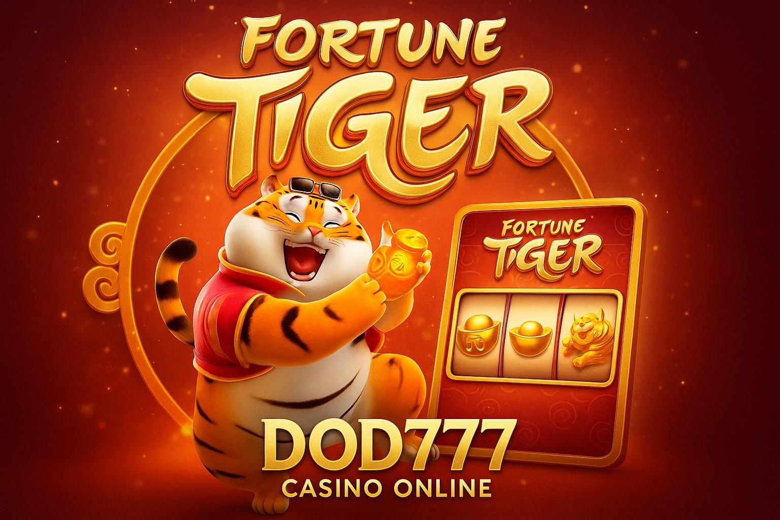 Fortune Tiger é um jogo imperdível no DOD777 Casino