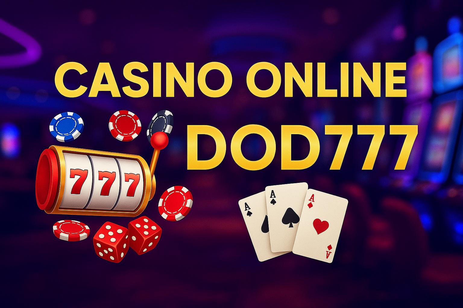 Jogos de cassino online DOD777