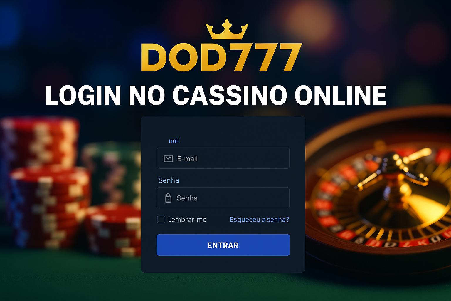 Login no Cassino DOD777