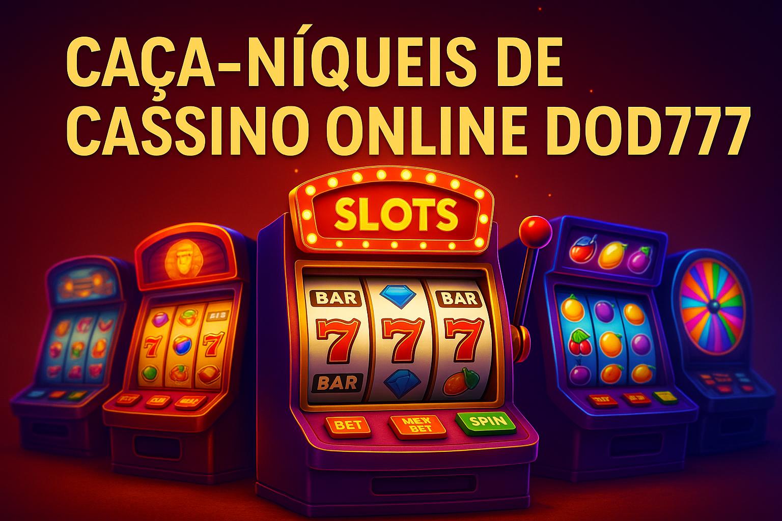 Explore o mundo das slot machines no DOD777 Casino